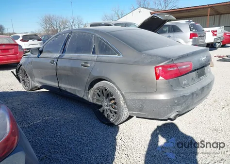 2012 Audi A6 3.0 Premium z USA, uszkodzony, nr VIN WAUGGAFC4CN066511